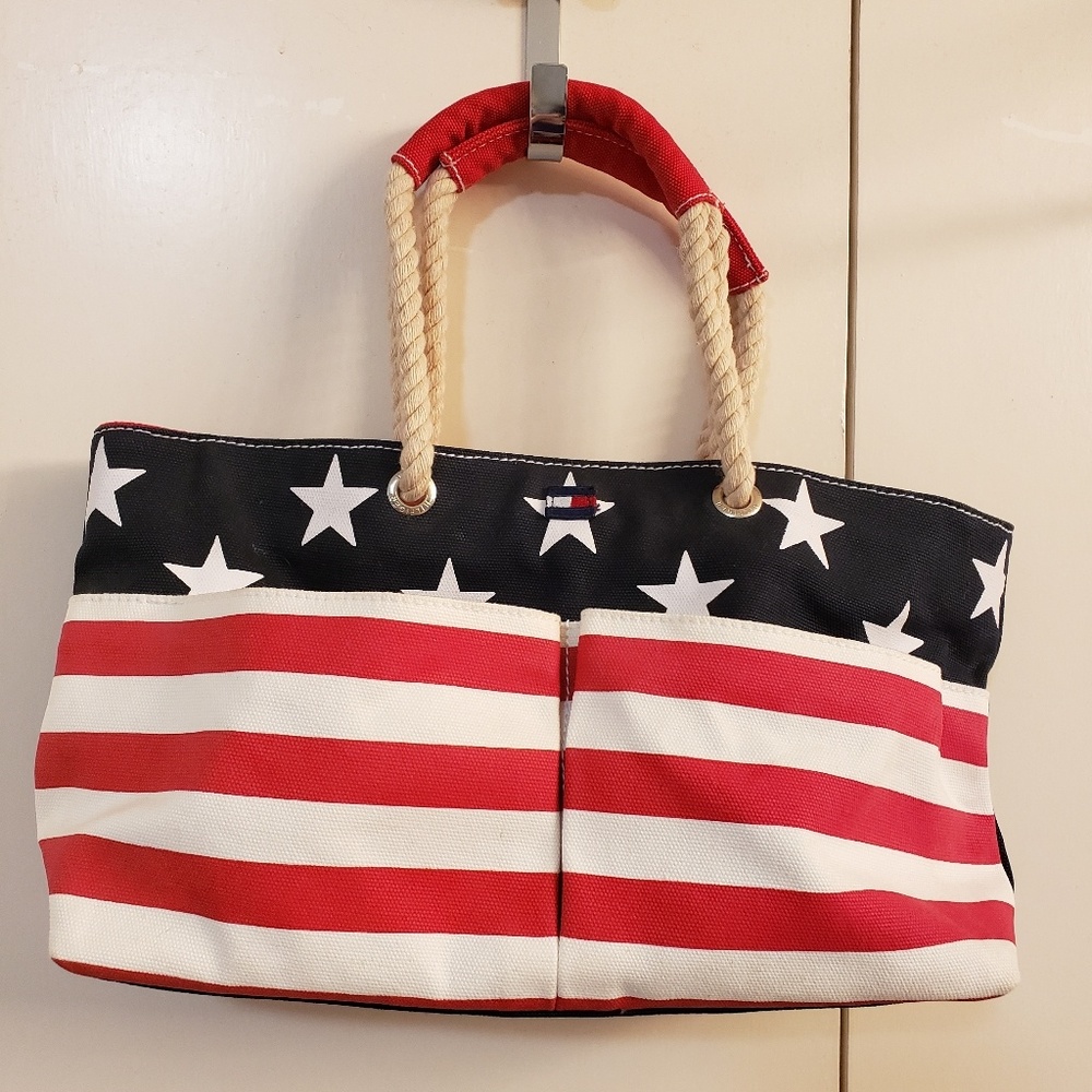 Tommy Hilfiger Canvas Handbag